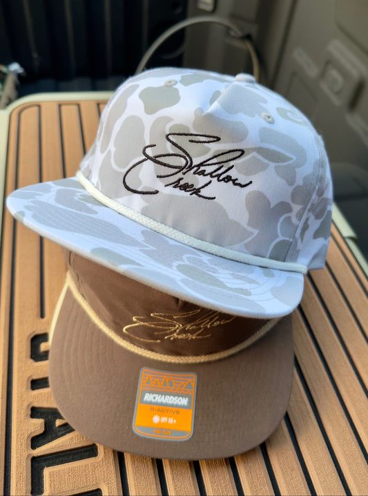 White Old Camo Rope SC Signature Cap